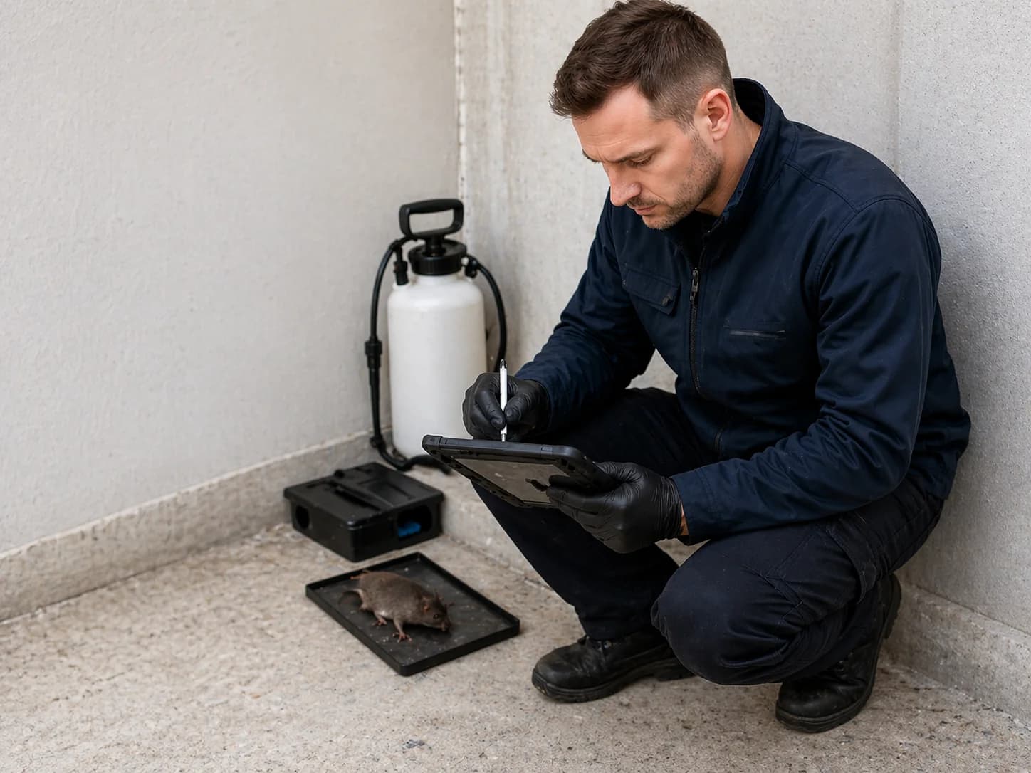 Befallsprotokoll vor Ort