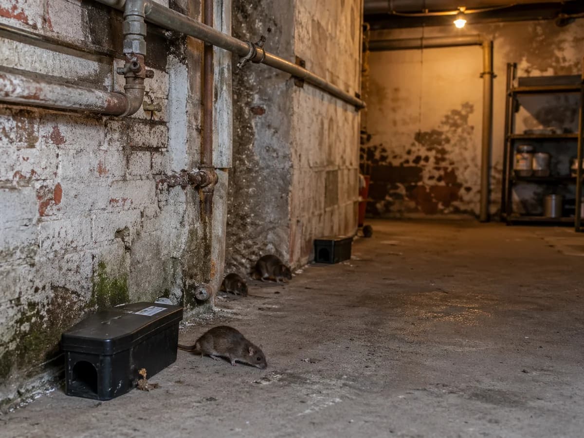 Ratten im Keller Altbau