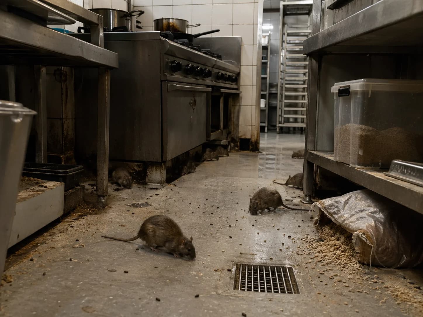 Befall in Großküche